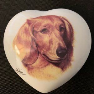 Vintage porcelain jewelry box Vladimir porcelain by Rosalinde